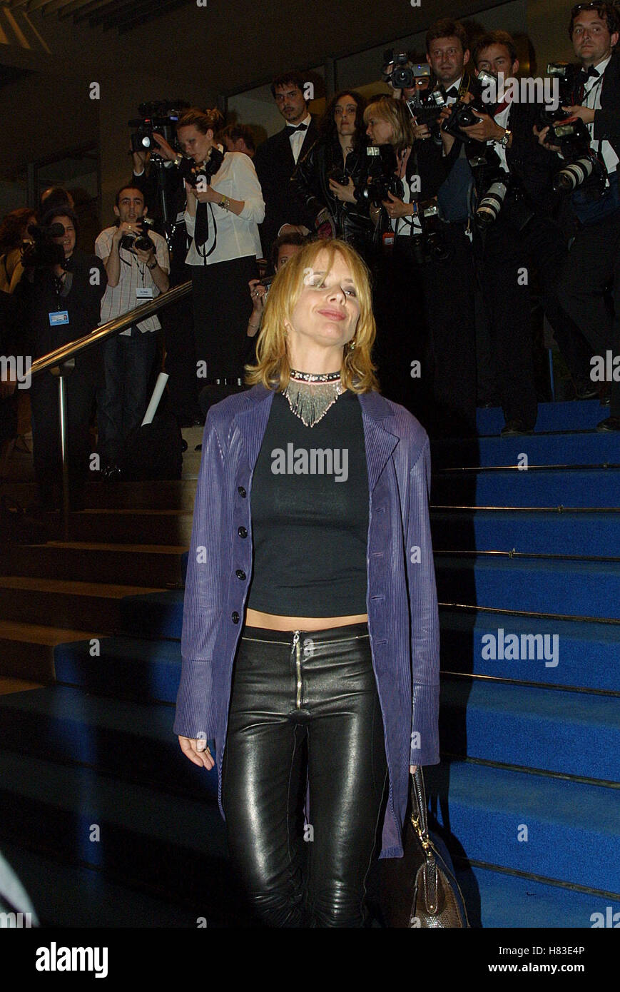ROSANNA ARQUETTE ANNIVERSAIRE PREMIERE PARTIE FESTIVAL DE CANNES FRANCE 15 Mai 2001 Banque D'Images