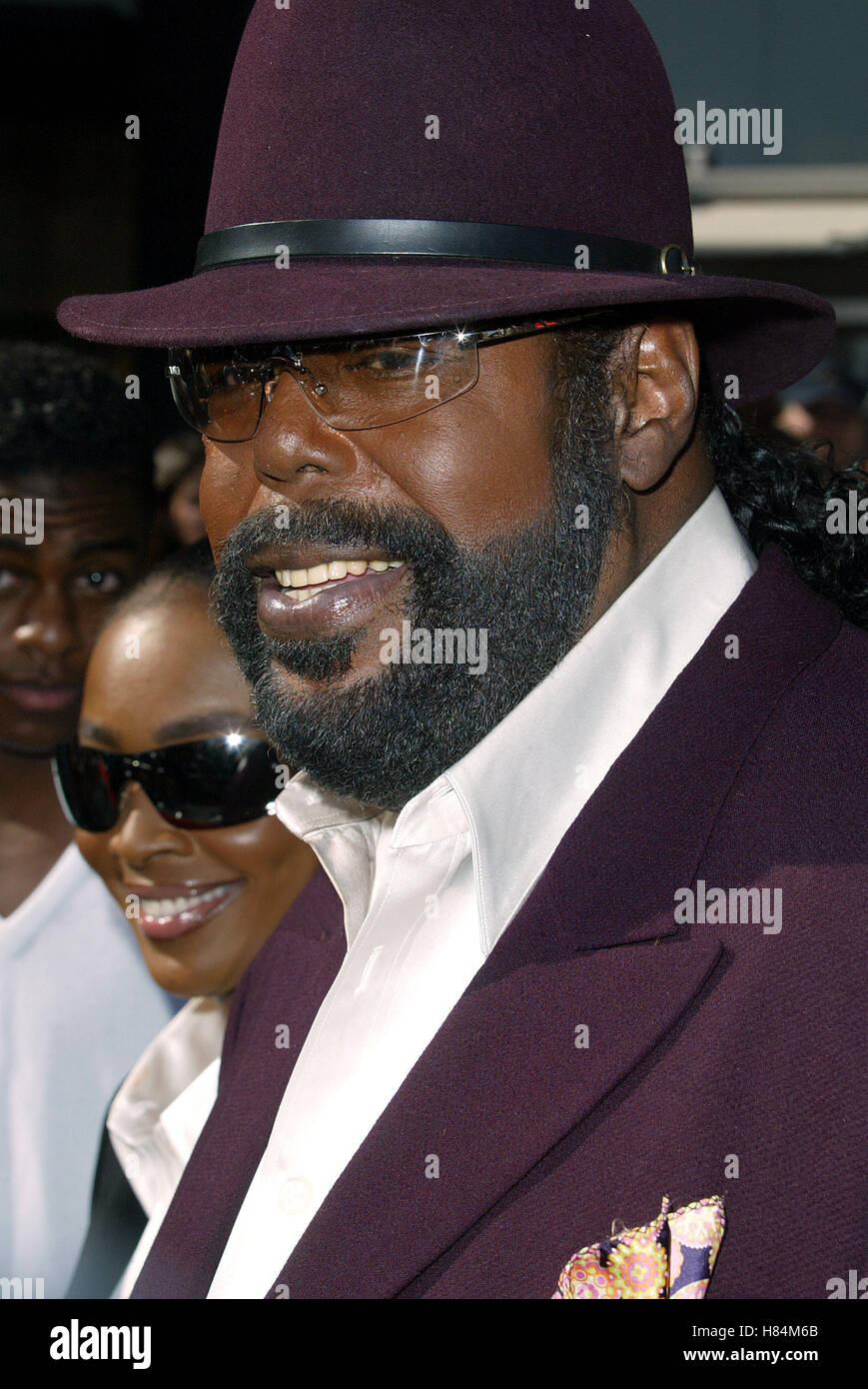 BARRY WHITE 2ÈME BET AWARDS ANNUELS KODAK THEATRE HOLLYWOOD LOS ANGELES USA 25 Juin 2002 Banque D'Images