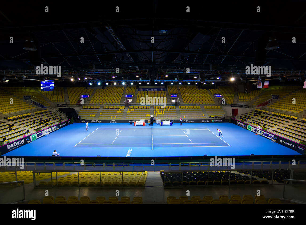 Strasbourg, Strasbourg. 10 novembre, 2016. Ambiance de la Fed Cup 2016 Finale à Strasbourg Crédit : Jimmie48 Photographie/Alamy Live News Banque D'Images