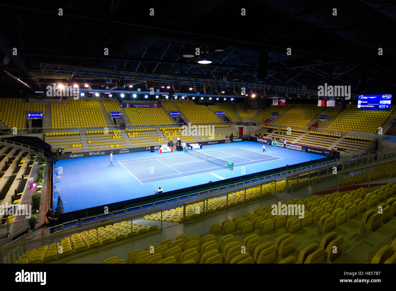 Strasbourg, Strasbourg. 10 novembre, 2016. Ambiance de la Fed Cup 2016 Finale à Strasbourg Crédit : Jimmie48 Photographie/Alamy Live News Banque D'Images