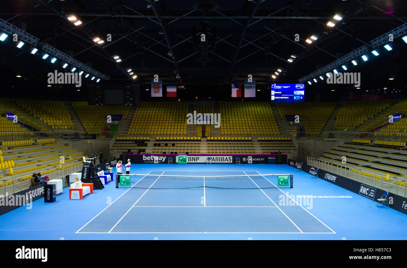 Strasbourg, Strasbourg. 10 novembre, 2016. Ambiance de la Fed Cup 2016 Finale à Strasbourg Crédit : Jimmie48 Photographie/Alamy Live News Banque D'Images