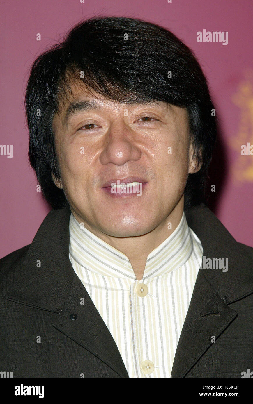JACKIE CHAN FESTIVAL DU FILM DE BERLIN POTSDAMER PLATZ BERLIN ALLEMAGNE 07 Février 2003 Banque D'Images