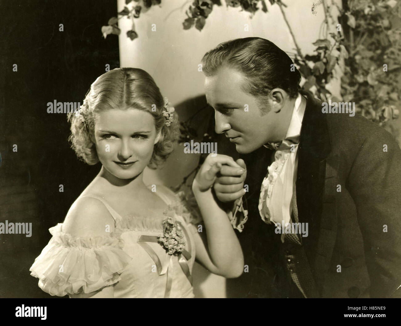 Mississippi (Mississippi), USA 1935 s/w, Regie : A. Edward Sutherland, Joan Bennett  + Bing Crosby Ausdruck : Handkuß Banque D'Images
