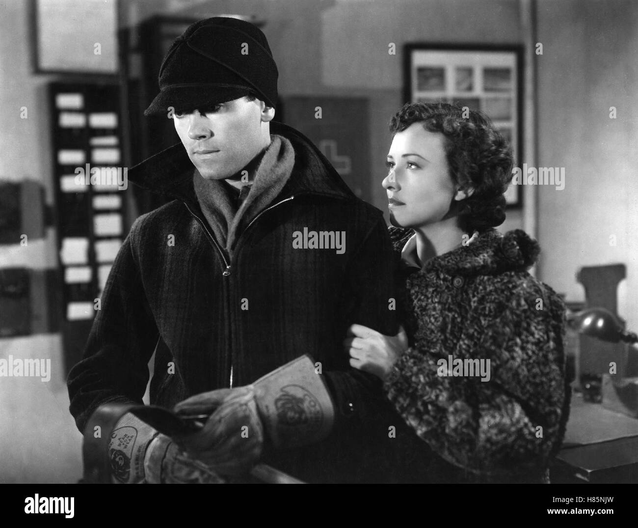 Slim - Ein Mann hoch hinaus, (SLIM) USA 1937, Regie : Ray Enright, Henry Fonda, MARGARET LINDSAY Banque D'Images