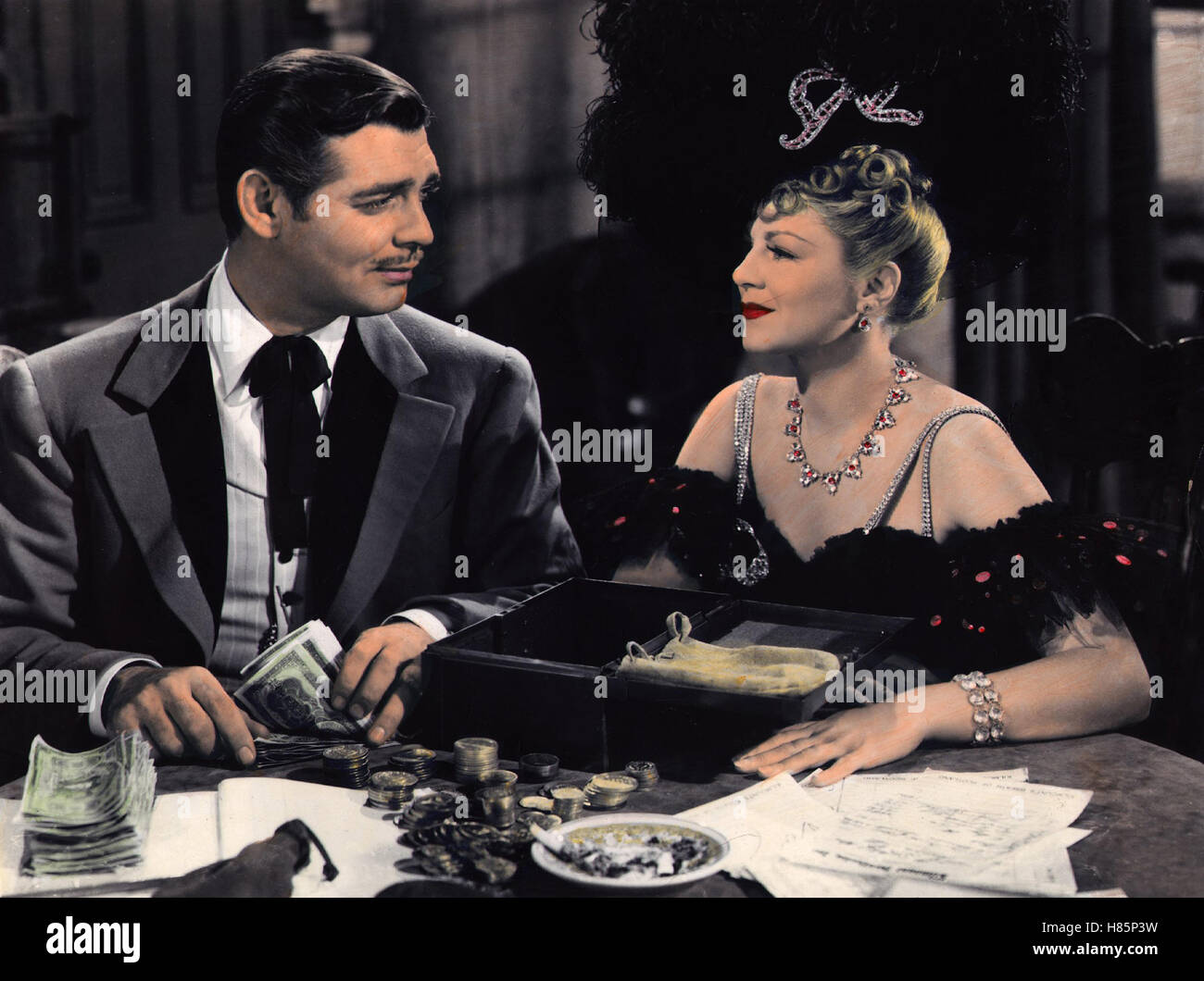 Ein toller Bursche, (l'HONKY TONK) USA 1941, Regie : Jack Conway, Clark Gable, Lana Turner, Ausdruck : Geld Banque D'Images