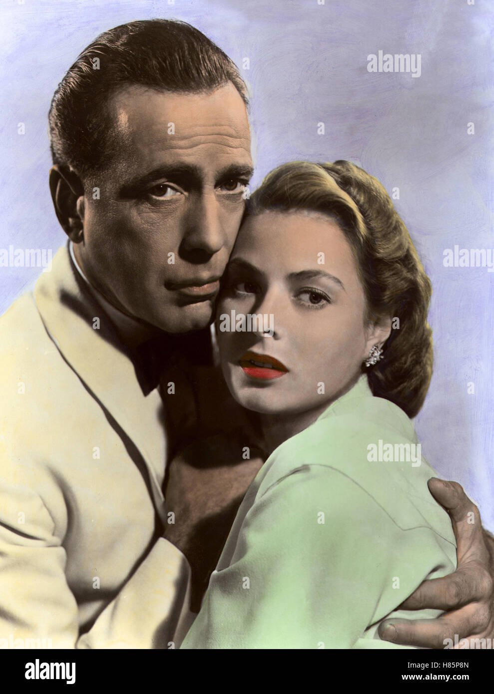 (Casablanca, Casablanca) USA 1942 s/w, Regie : Michael Curtiz, Humphrey Bogart, Ingrid Bergman, clé : Filmpaar Banque D'Images