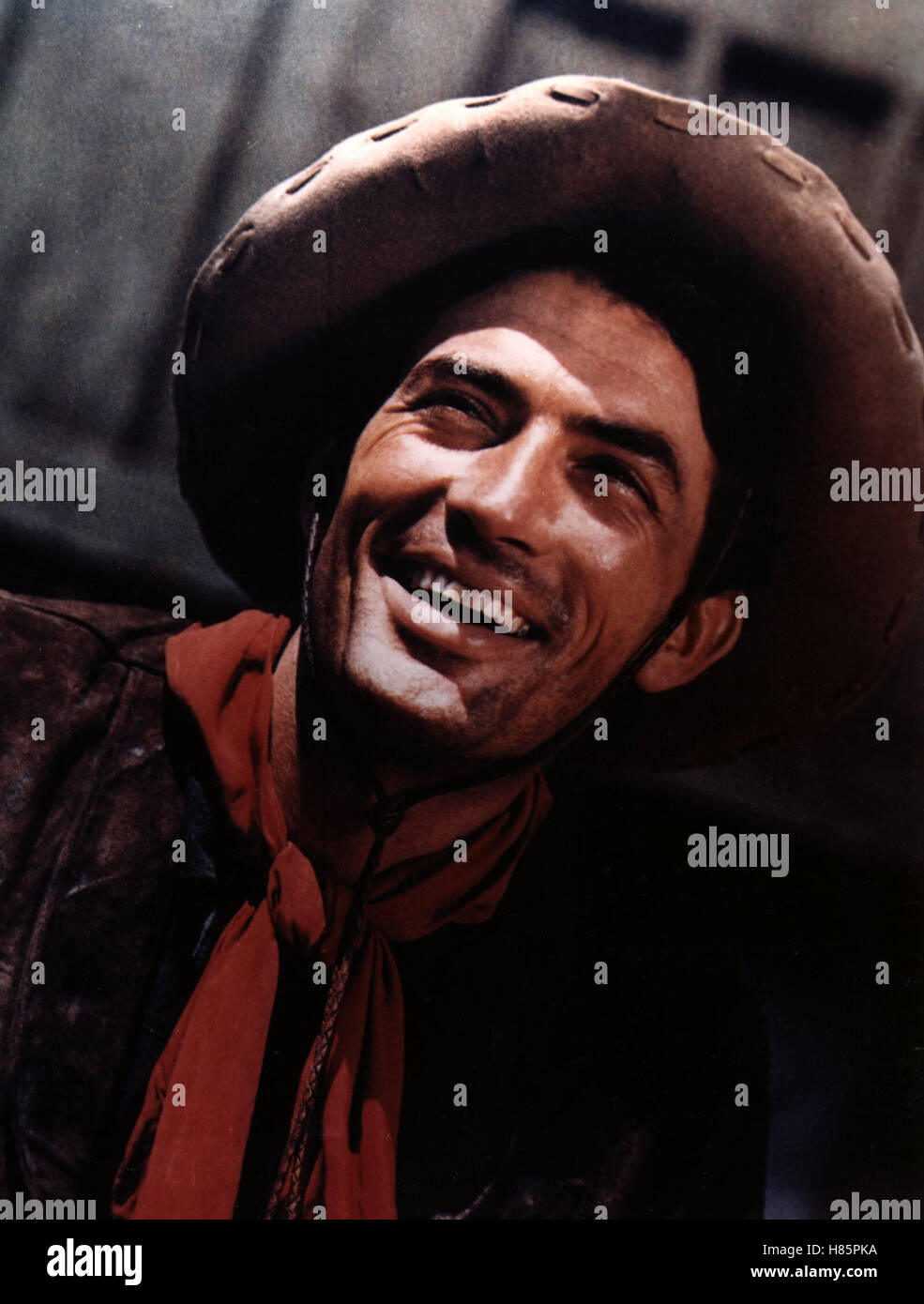 Dans Duell der Sonne, (DUEL AU SOLEIL) USA 1946, Regie : King Vidor, Gregory Peck, Ausdruck : Hut Banque D'Images