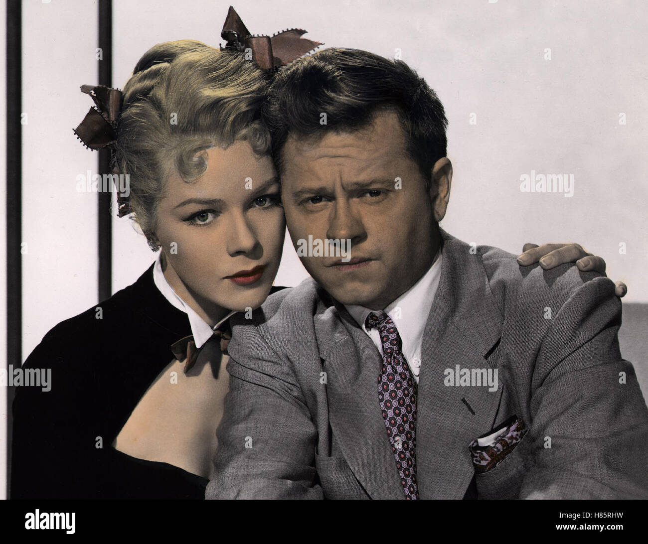 Tödliches Pflaster, Sunset Strip (LA BANDE) USA 1951, Regie : Leslie Kardos, Sally FORREST, Mickey Rooney Banque D'Images