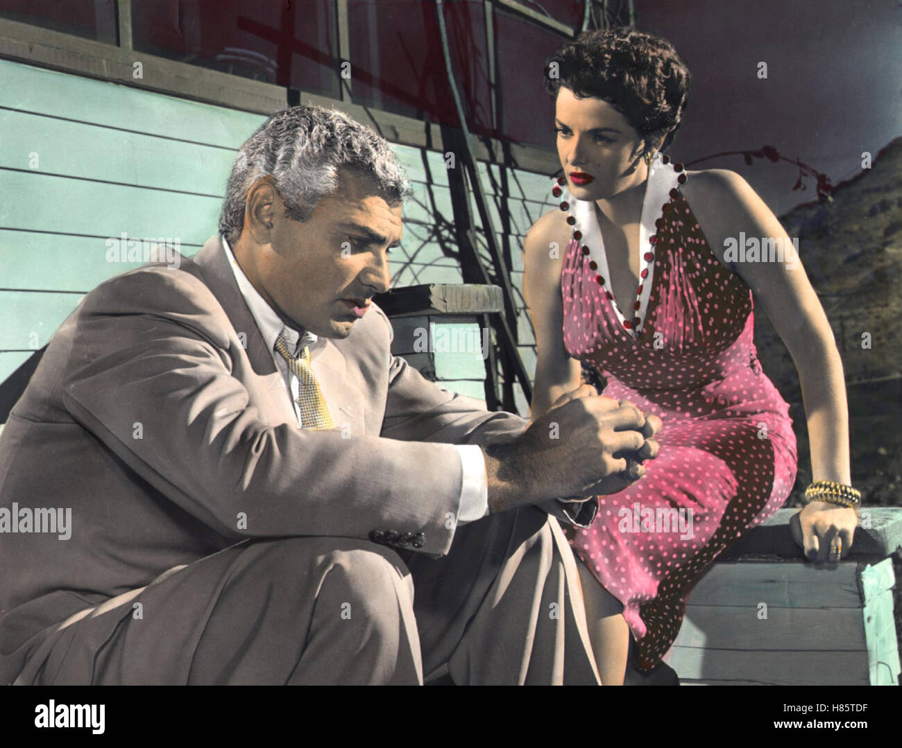Goldenes Feuer, (FOXFIRE) USA 1955, Regie : Joseph Pevney, JEFF CHANDLER, JANE RUSSELL Banque D'Images