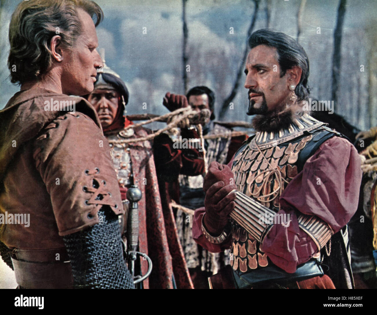 El Cid, (EL CID) USA 1961, Regie : Anthony Mann, Charlton Heston, DOUGLAS WILMER Banque D'Images