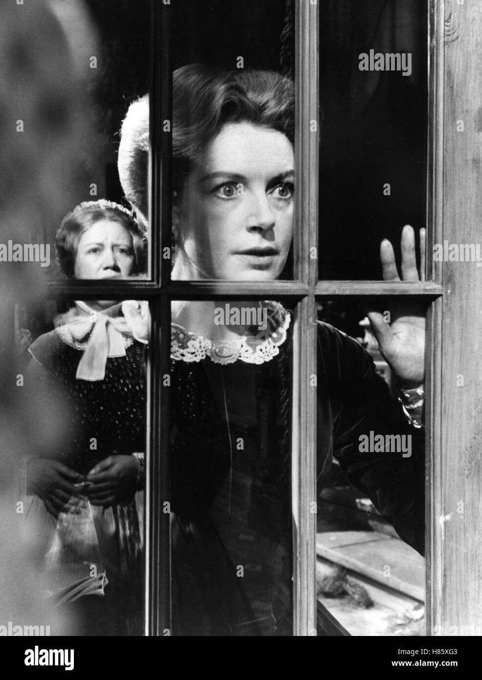 Schloß des Schreckens, (les innocents) GO 1961, Regie : Jack Clayton, Deborah Kerr, Ausdruck : Fenster, Fensterkreuz Banque D'Images