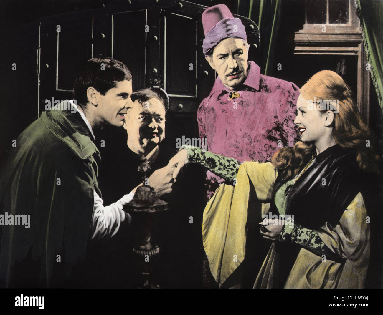 Der Rabe - Duell der Zauberer, (le corbeau) USA 1962, Regie : Roger Corman, Jack Nicholson, Peter Lorre, VINCENT PRICE, OLIVE STURGESS, Ausdruck : Edgar Allan Poe Banque D'Images