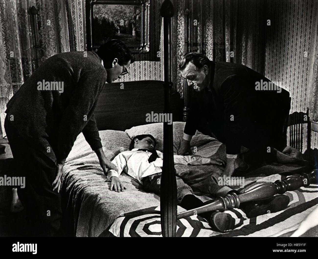 Wer die Nachtigall stört, (TO KILL A MOCKINGBIRD) USA 1962 s/w, Regie : Robert Mulligan, Gregory Peck, PHILIPP AFORD  + HUGH SANDERS Banque D'Images