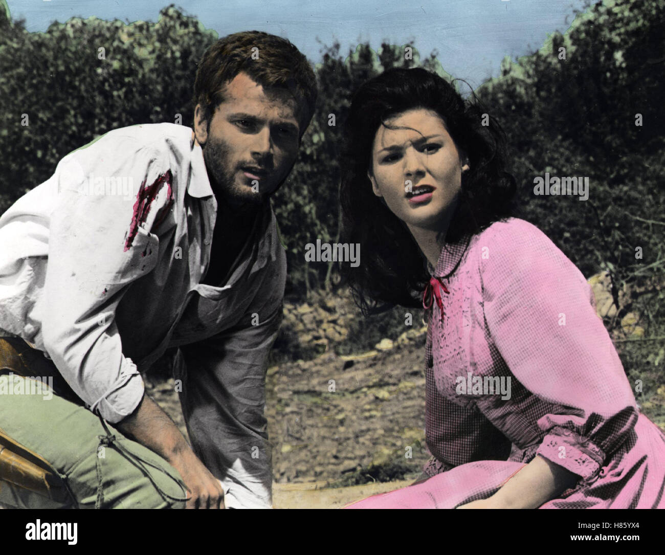 Um die Gnade winseln, (L'TRAMPLERS) C-USA 1965, Regie : Albert Band, FRANCO NERO, EMMA VANNONI Banque D'Images