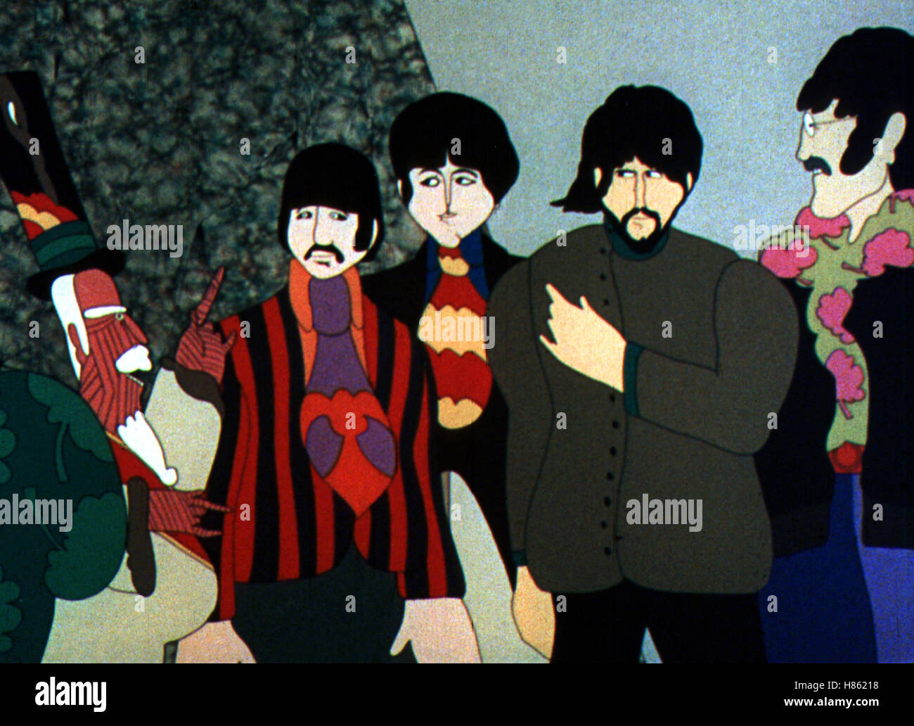 Sous-marin Jaune (Yellow Submarine), GB 1968, Regie : George Dunning, LES BEATLES Banque D'Images
