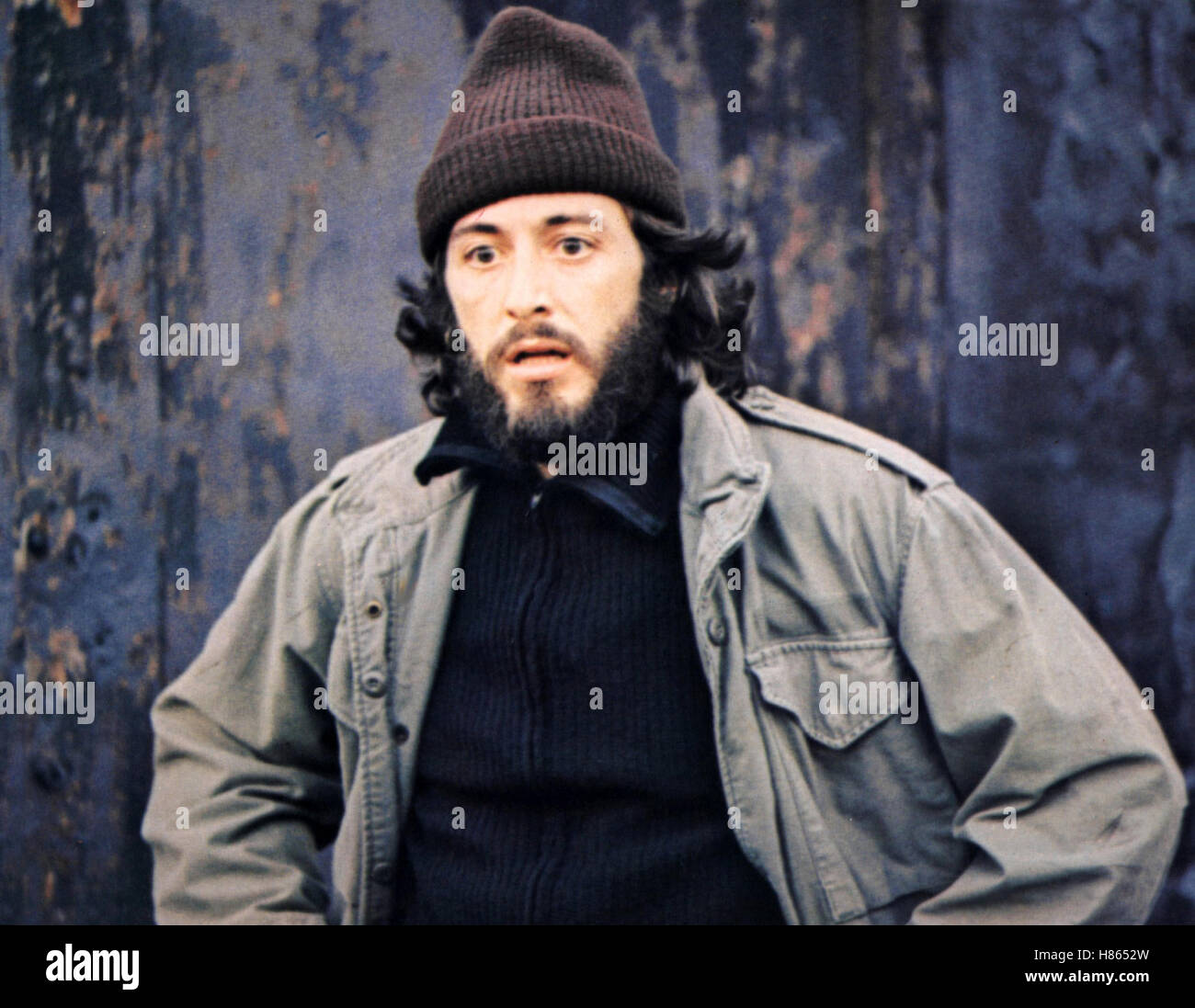 Serpico, (SERPICO) USA 1973, Regie : Sidney Lumet, Al Pacino, Ausdruck : Bart, Mütze Banque D'Images