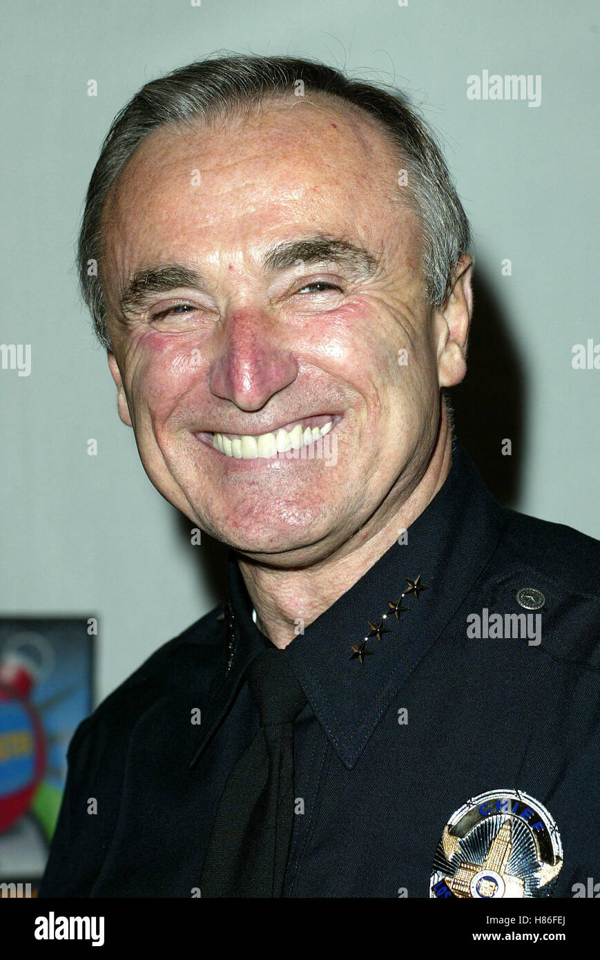 WILLIAM J. BRATTON 2002 SPECTACULAIRE HOLLYWOOD HOLLYWOOD LOS ANGELES USA 01 décembre 2002 Banque D'Images