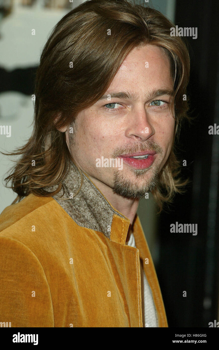 BRAD PITT CONFESSIONS D'UN DANGEREUX ESPRIT PREMIERE WESTWOOD LOS ANGELES USA 11 décembre 2002 Banque D'Images