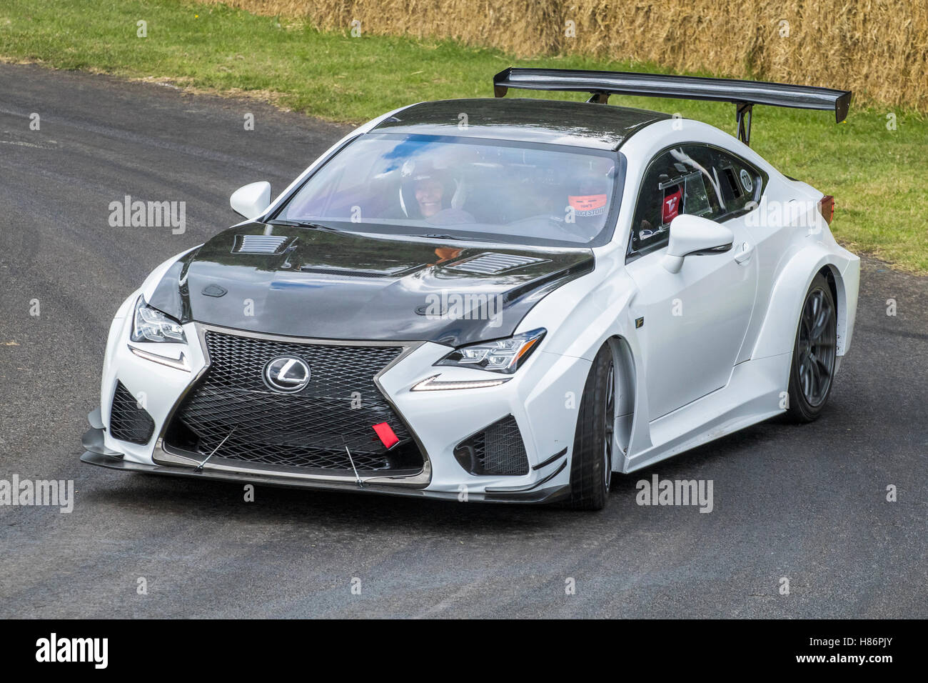 2016 Lexus RC F 500 GT voiture au Goodwood Festival of Speed 2016, Sussex, UK Banque D'Images