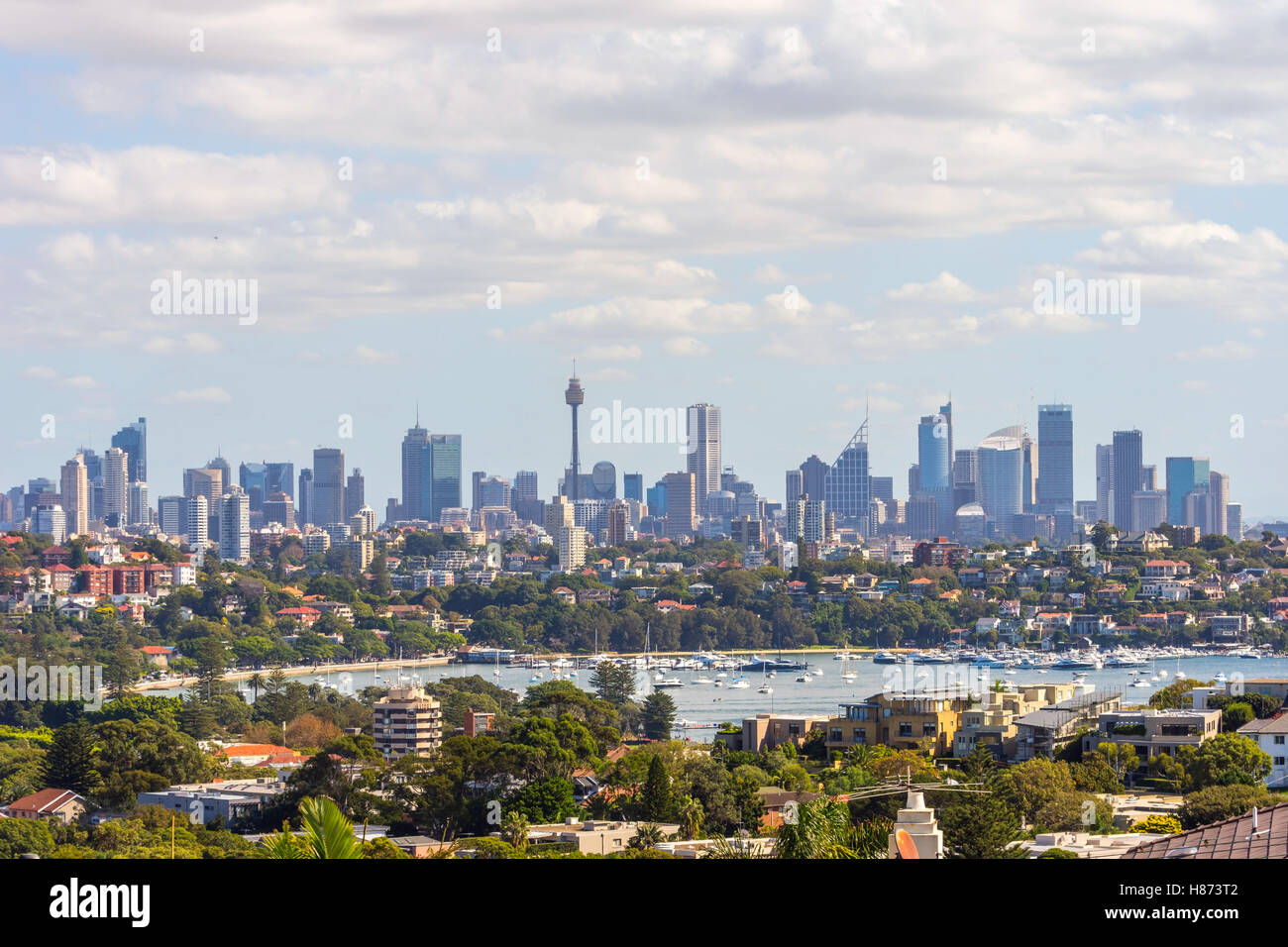 Sydney skyline at daytime, Australie Banque D'Images