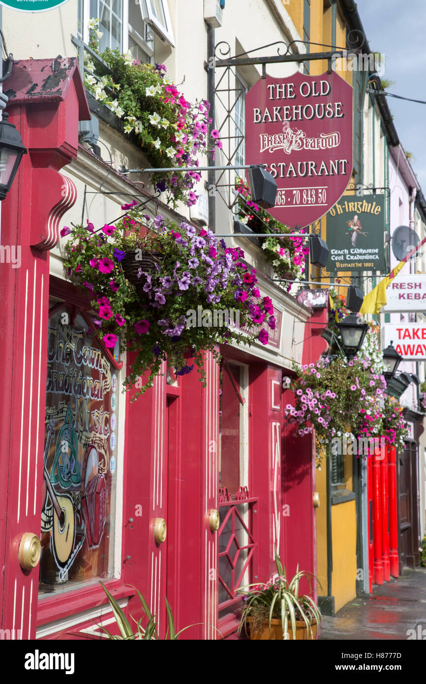 Relais Gourmand Restaurant, Milltown Malbay, Clare, Irlande Banque D'Images