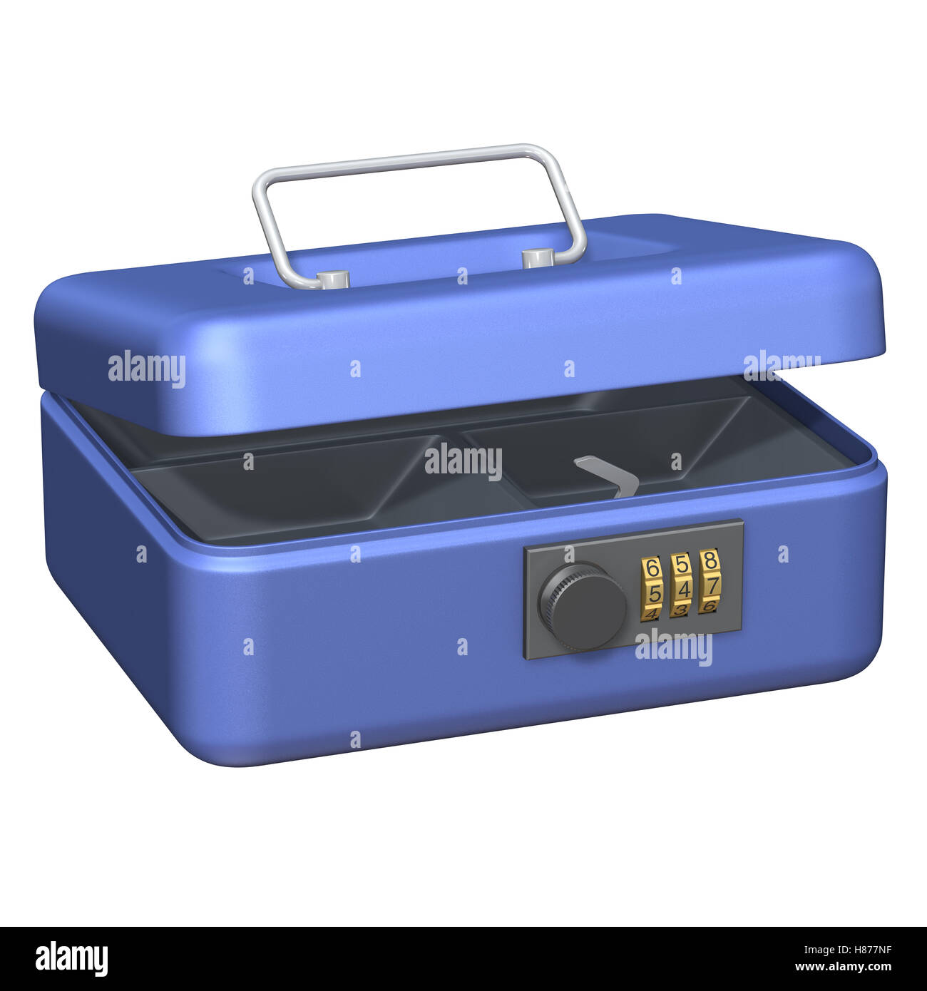 Coffret-caisse Banque D'Images