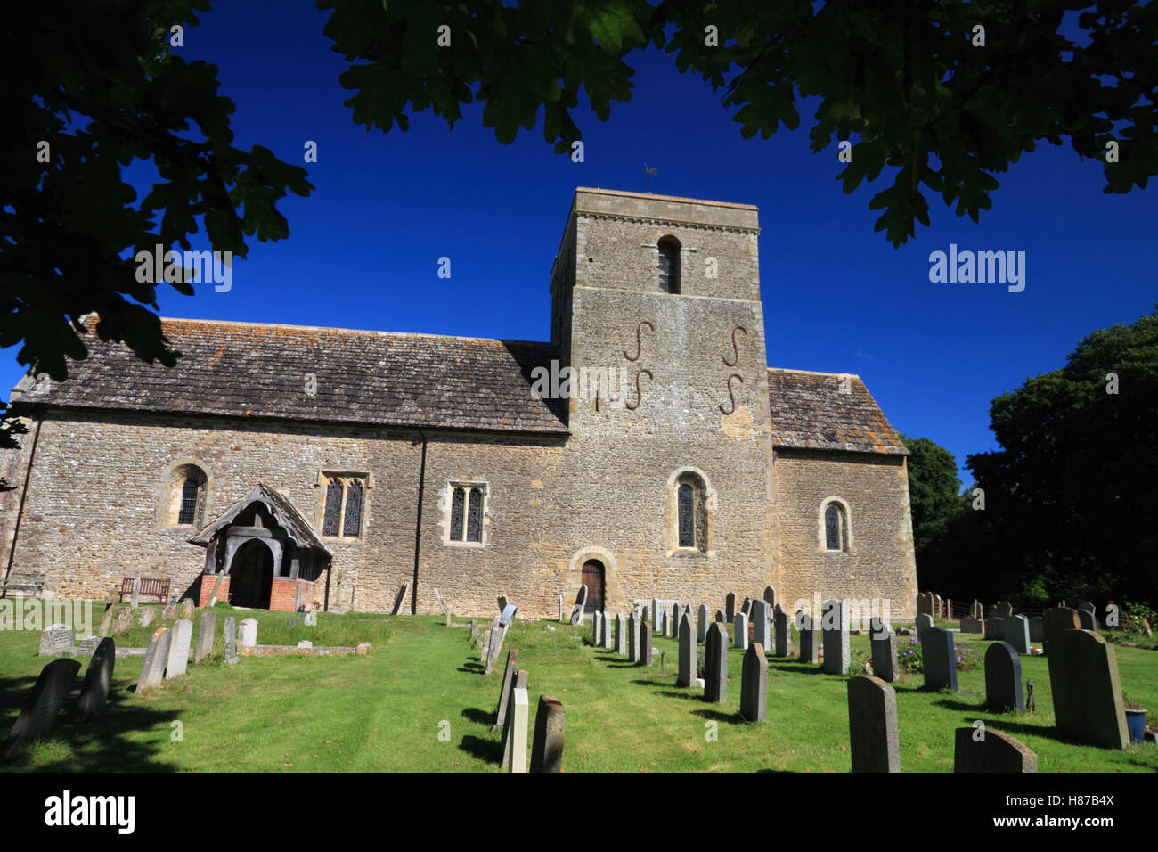 L'église de St Mary, Shipley, West Sussex. Banque D'Images