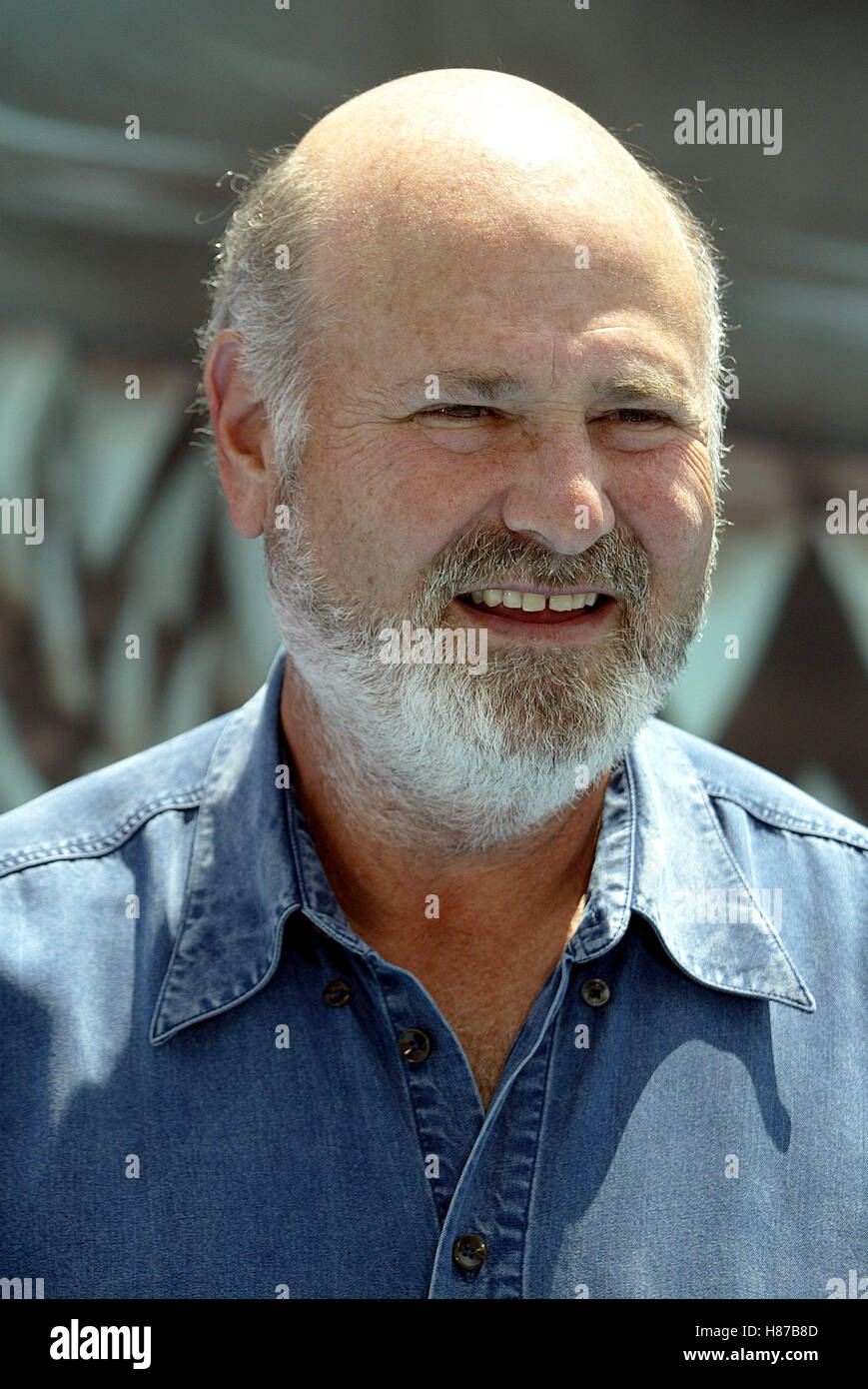 ROB REINER DE NEMO WORLD PREMIERE HOLLYWOOD LOS ANGELES USA 18 mai 2003 Banque D'Images