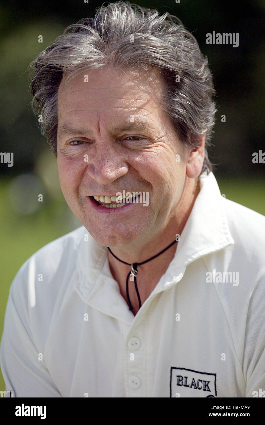 PATRICK MOWER CHARITÉ MALTON CRICKET ANGLETERRE 25 Mai 2003 Banque D'Images