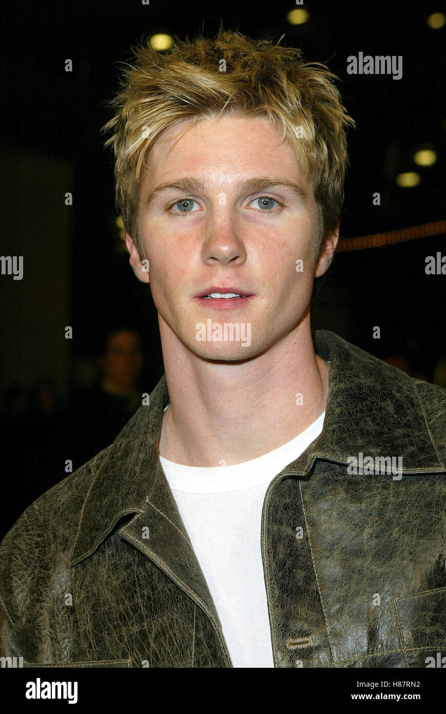 THAD LUCKINBILL MARIÉS JUSTE LA PREMIERE FILM CINERAMA DOME ARCLIGHT HOLLYWOOD LOS ANGELES USA 08 janvier 2003 Banque D'Images