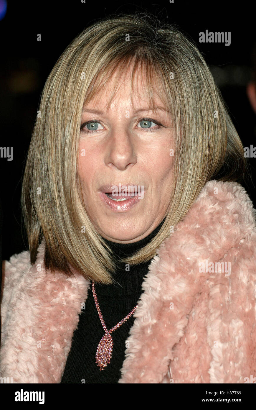 BARBRA STREISAND UN GARS PREMIÈRE MONDIALE LA WESTWOOD LOS ANGELES USA 14 janvier 2003 Banque D'Images