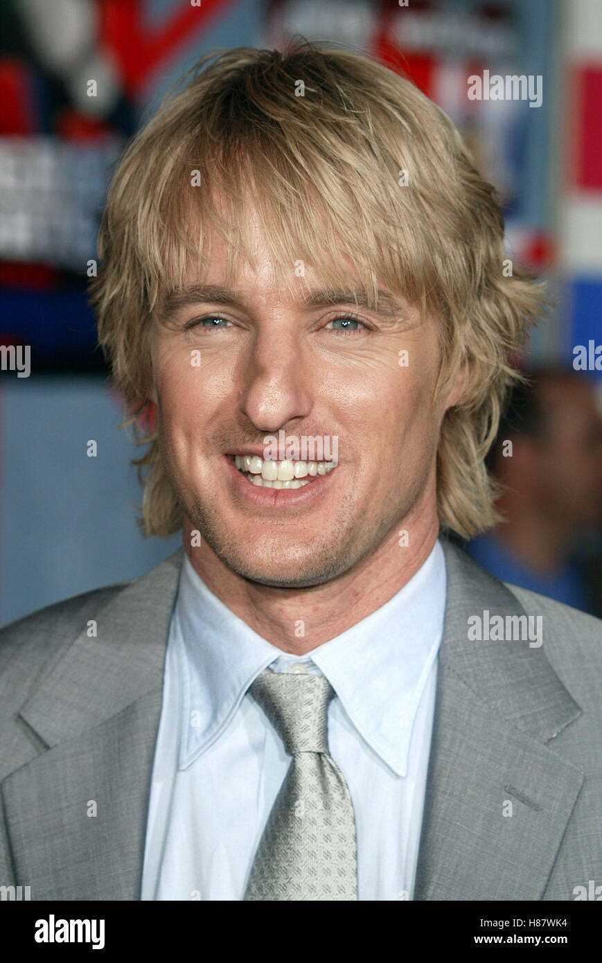OWEN WILSON SHANGHAI KNIGHTS PREMIER FILM EL CAPITAN THEATRE HOLLYWOOD USA 03 Février 2003 Banque D'Images