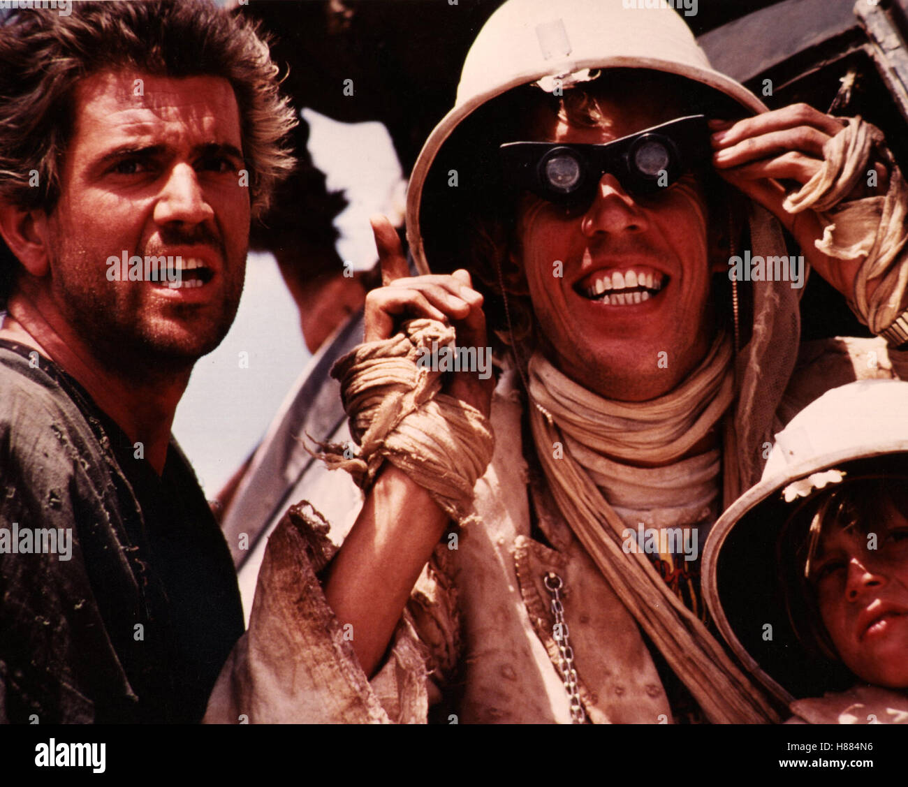 Mad Max II - Der Vollstrecker, (MAD MAX II - ROAD WARRIOR) AUS-USA 1981, Regie : George Miller, Mel Gibson  + VERNON VELLS Banque D'Images