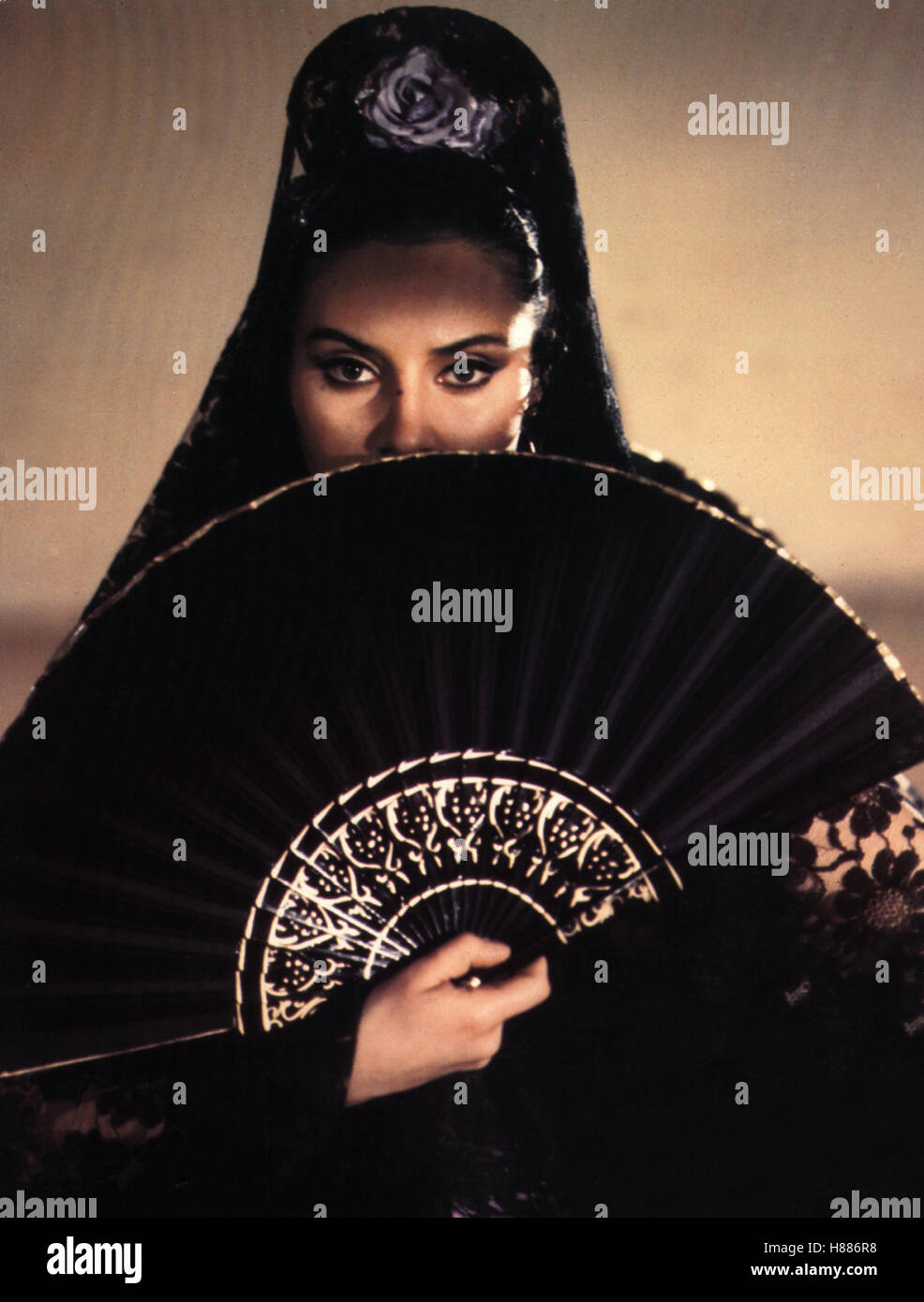 Carmen (CARMEN), SP 1983, Regie : Carlos Saura, LAURA DEL SOL, Ausdruck : Fächer Banque D'Images