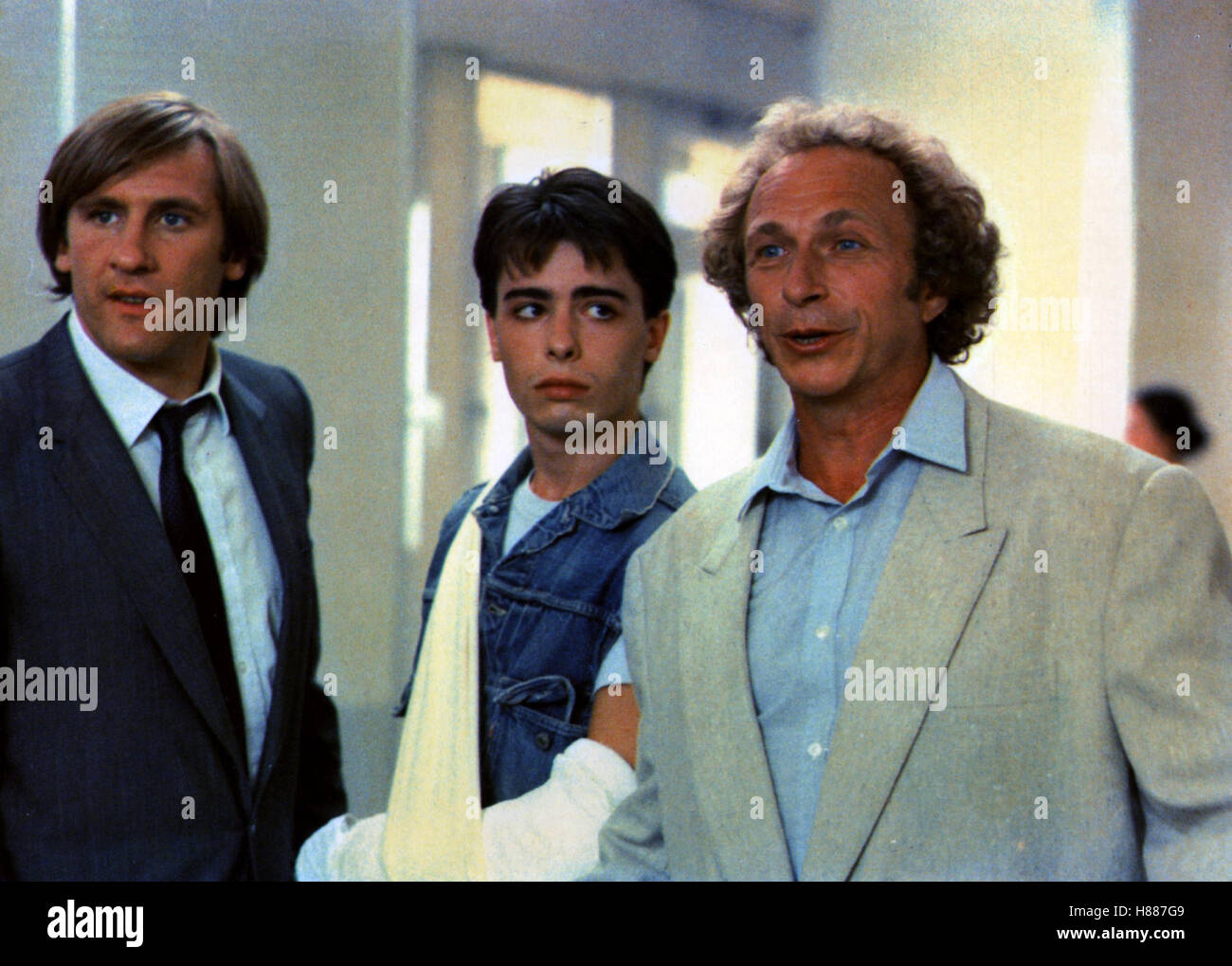 Zwei irre Spaßvögel, (LES COMPERES) F 1983, Regie : Francis Veber, Gérard Depardieu, STÉPHANE BIERRY, Pierre Richard Banque D'Images