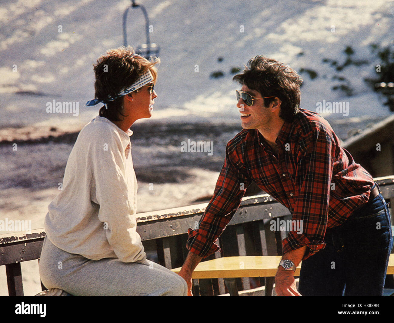Parfait, (parfaite) USA 1985, Regie : James Bridges, Jamie Lee Curtis, John Travolta, Ausdruck : Sonnenbrille Banque D'Images