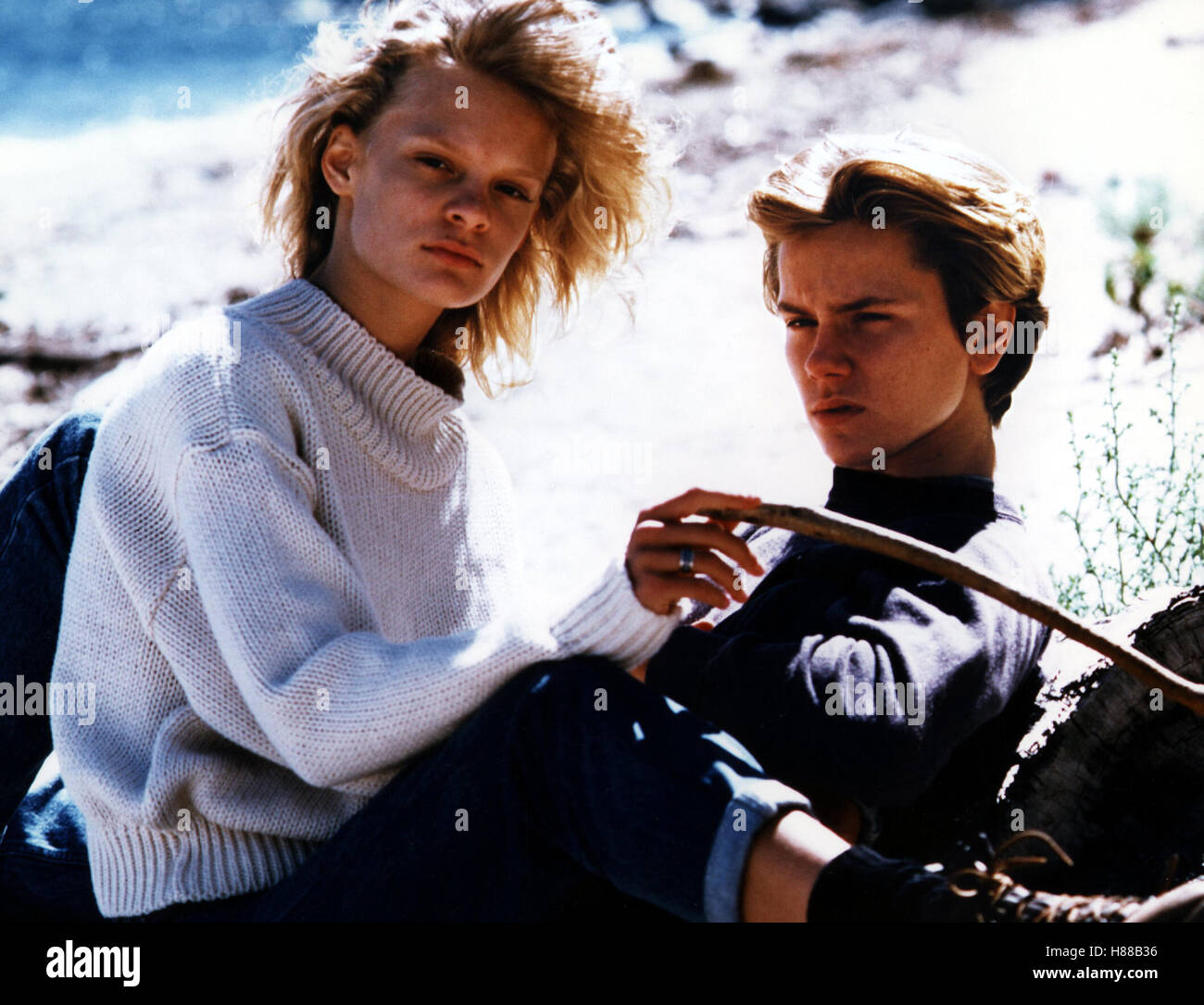 Die Flucht ins Ungewisse, (Running On Empty) USA 1987, Regie : Sidney Lumet, MARTHA PLIMPTON, RIVER PHOENIX Banque D'Images