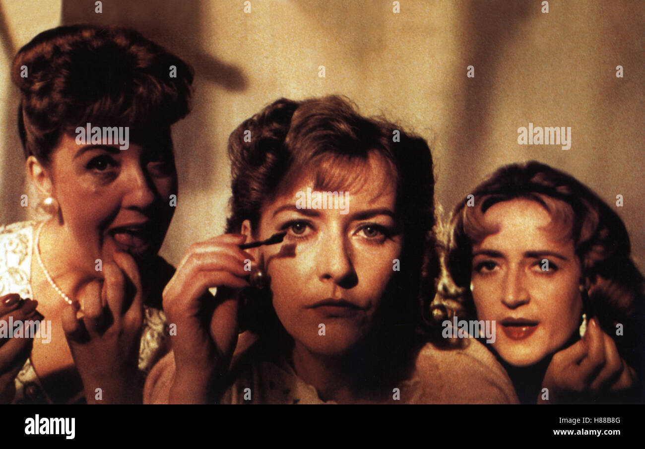 Entfernte Stimmen - Stilleben, (voix lointaines - vit toujours) GO 1988, Regie : Terence Davies, FREDA DOWIE, LORRAINE ASHBOURNE, ANGELA WALSH Ausdruck : Maquillage, mascara, Schminken Banque D'Images