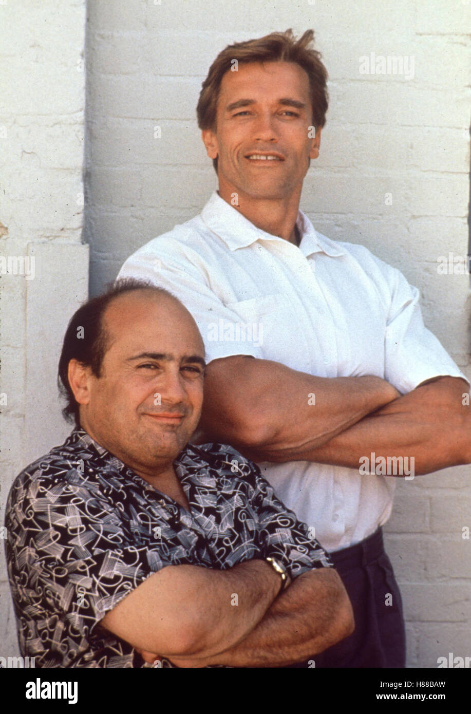 Twins - Zwillinge (jumeaux), USA 1988, Regie : Ivan Reitman, DANNY de VITO, Arnold Schwarzenegger Banque D'Images