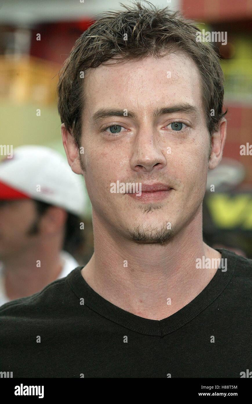JASON LONDON LA BATAILLE DE SHAKER HEIGHTS UNIVERSAL CITYWALK LOS ANGELES USA 11 Août 2003 Banque D'Images
