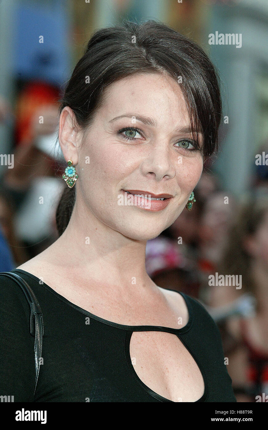 MEREDITH SALENGER LA BATAILLE DE SHAKER HEIGHTS UNIVERSAL CITYWALK LOS ANGELES USA 11 Août 2003 Banque D'Images