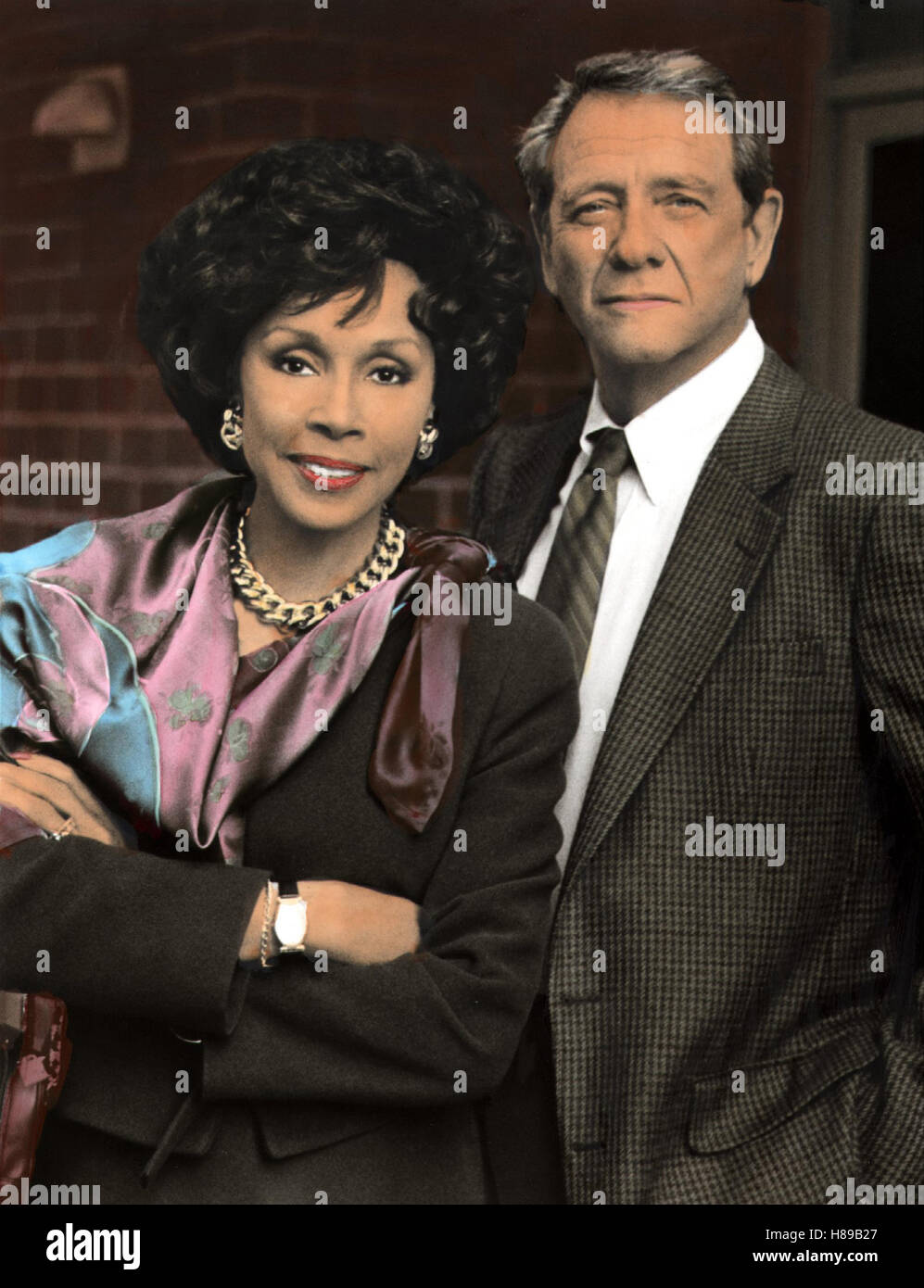 Mord in schwarz/weiß, (MEURTRE EN NOIR ET BLANC) USA 1990, Regie : Gordon Cotler, DIAHANN CARROLL, RICHARD CRENNA Banque D'Images