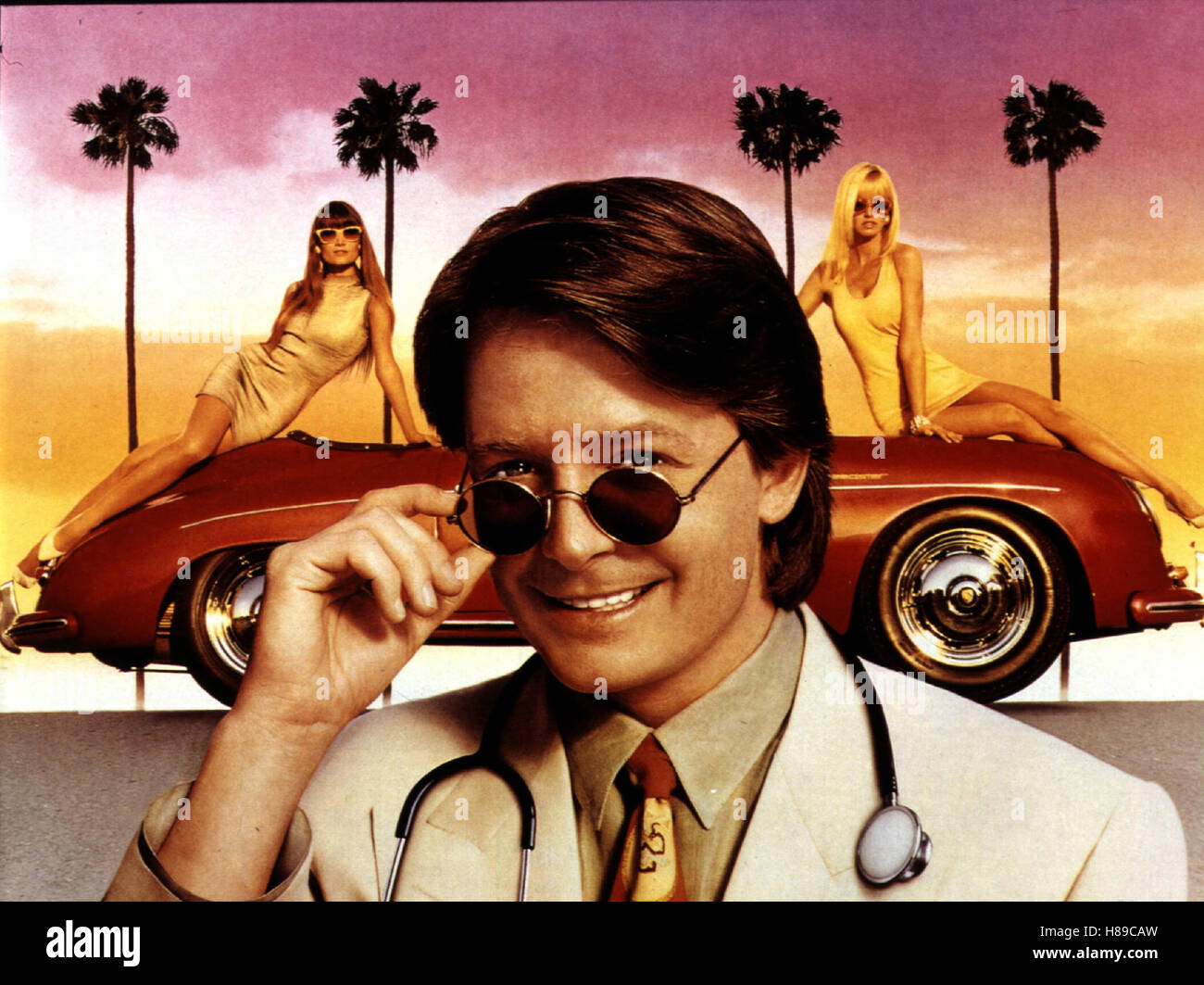 Doc Hollywood, Hollywood (DOC) USA 1991, Régie : Michael Caton-Jones, Michael J. FOX, Ausdruck : Sonnenbrille Banque D'Images