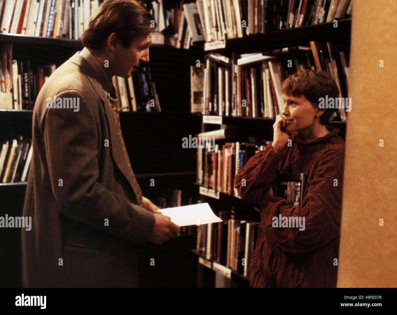 Ehemänner und Ehefrauen, (MARI ET FEMME) USA 1992, Regie : Woody Allen, Liam Neeson, Mia Farrow, Ausdruck : Bibliothek Banque D'Images