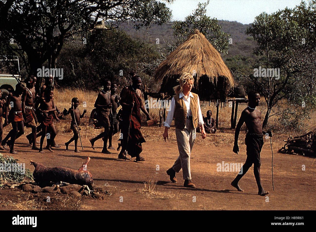 Träumte Ich von Afrika, (j'ai rêvé de l'Afrique) USA 2000, Regie : Hugh Hudson, Kim Basinger Banque D'Images