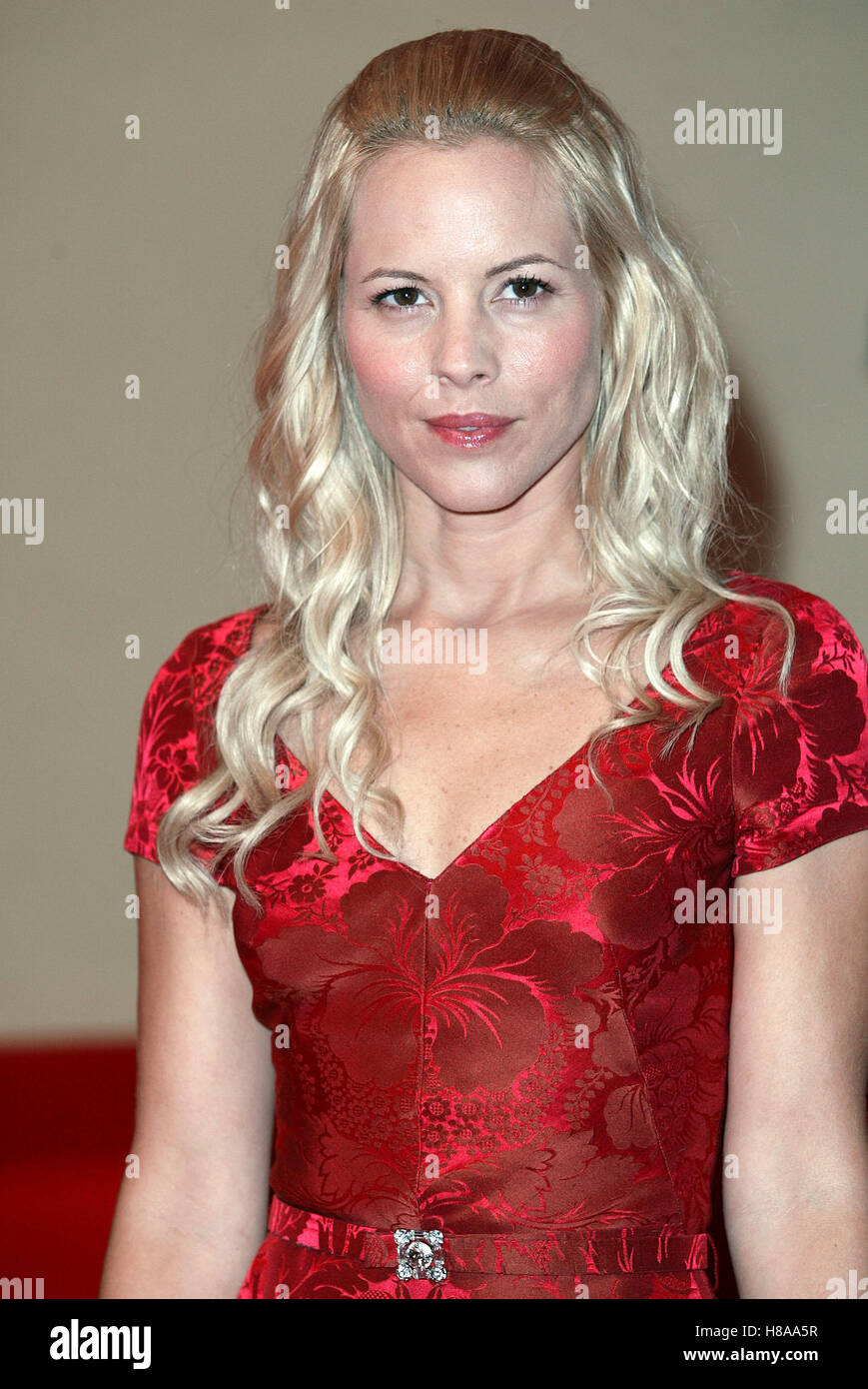 MARIA BELLO LE REFROIDISSEUR PHOTOCALL DEAUVILLE PREMIERE FILM FRANCE 11 Septembre 2003 Banque D'Images