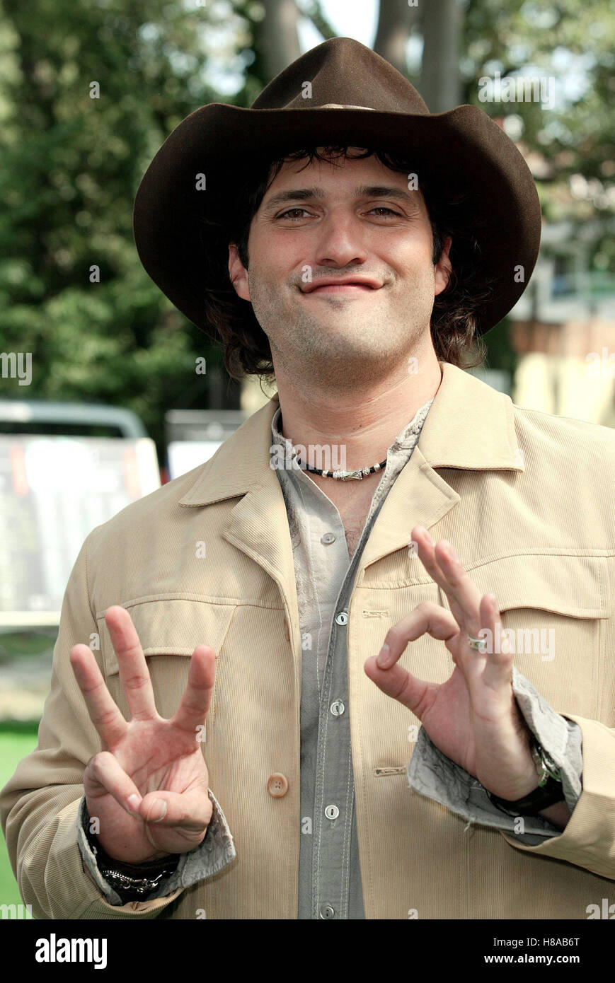 ROBERT RODRIGUEZ SPY KIDS 3-D TAMISAGE POUR FA 60E FESTIVAL DU FILM DE VENISE ITALIE 28 Août 2003 Banque D'Images