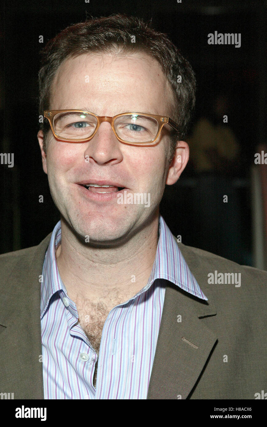 TOM MCCARTHY L'AGENT DE POSTE LA SCREENIN COUCHER DU SOLEIL 5 LA HOLLYWOOD USA 25 Septembre 2003 Banque D'Images