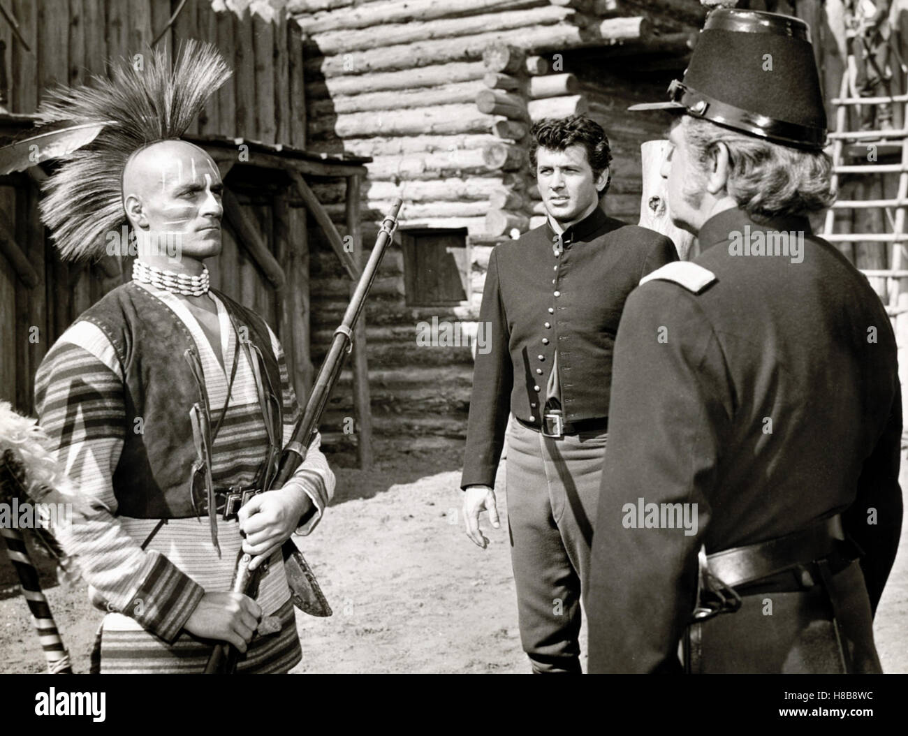 Seminola, (USA) 1953 SEMINOLE, Regie : Budd Boetticher, Hugh O'Brian, ROCK HUDSON, JAMES BEST, clé : Irokese, Indianer, uniforme Banque D'Images