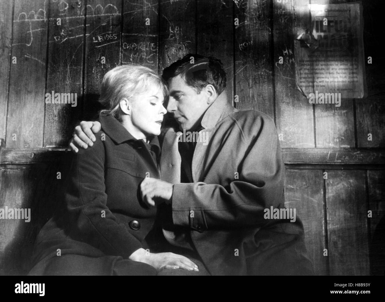 Nur ein Hauch, Glueckseligkeit (une sorte d'Aimer) GO 1961 s/w, Regie : John Schlesinger, JUIN RICHIE, Alan Bates, clé : Paar, verliebt Banque D'Images